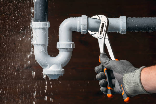 Professional Leak Detection technician working in Whitehall, WI